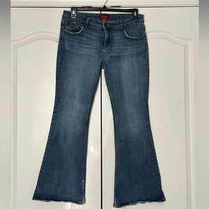 Tilt Medium Wash Flare Stretch Jeans, sz 13R